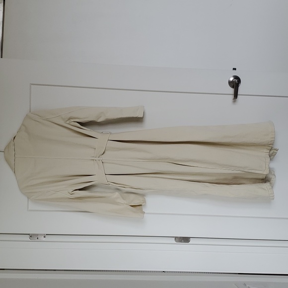 Zara Belted Cotton Top Coat - Picture 13 of 13
